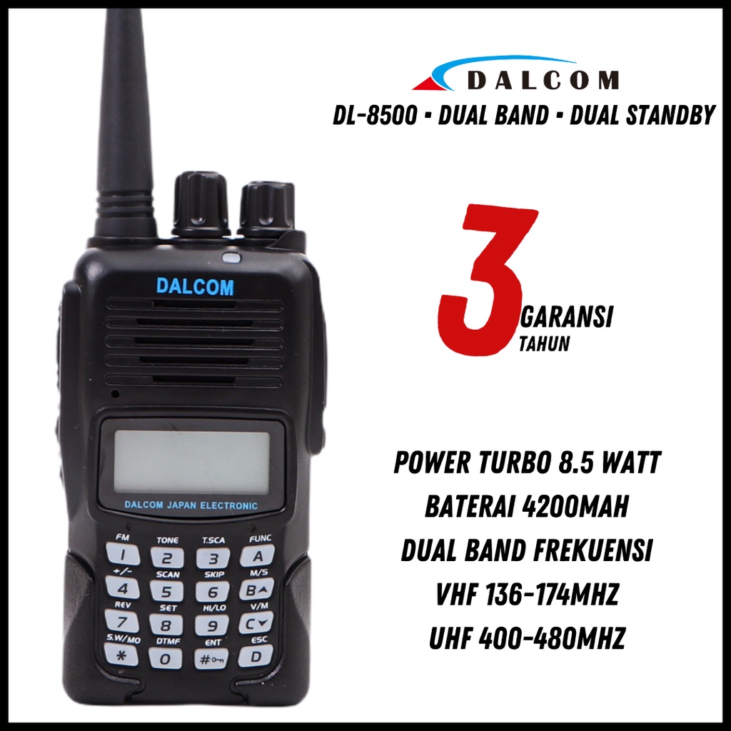 HT DALCOM JAPAN DL-8500 DUALBAND