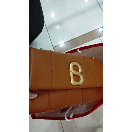 nora flap bag button scarves