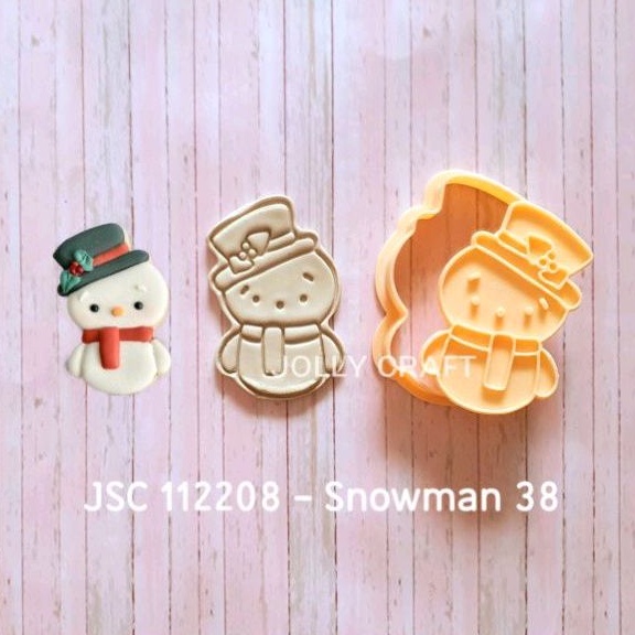 Cookie cutter Natal Christmas SNOWMAN 38