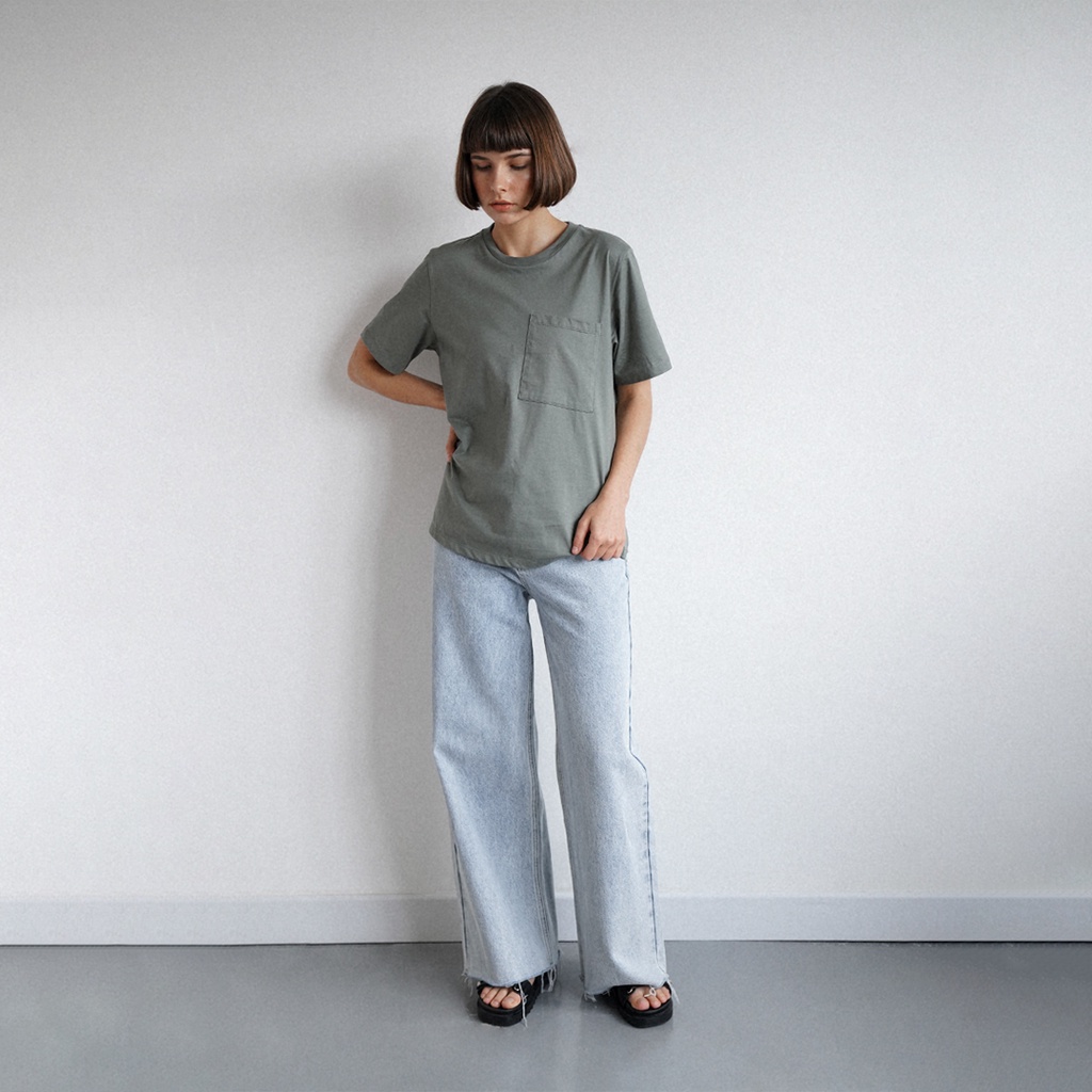 Mississippi Kaos Wanita Lengan Pendek LIN000349M Green