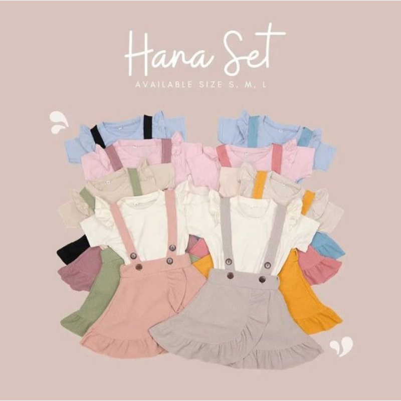 SET HANA OVERALL WAFFLE