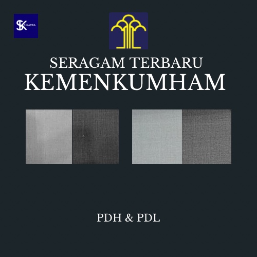 Kain Seragam Lapas Imigrasi Kemenkumham Terbaru PDH PDL - Luizzi - Marzoni - Stanwell kotak