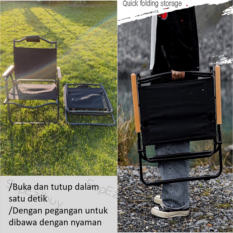 Kursi Teras Kursi Lipat Outdoor Kuisi Camping