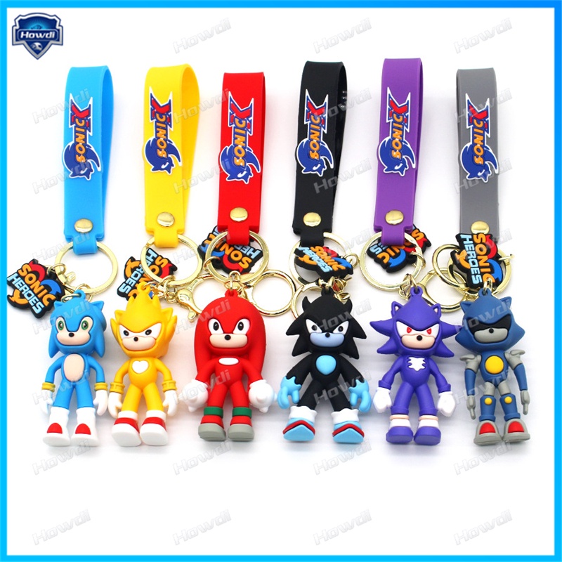 Liontin Boneka Anime Sonic Liontin Gantungan Kunci Mobil lady key chain lovely Gantungan Kunci Liontin