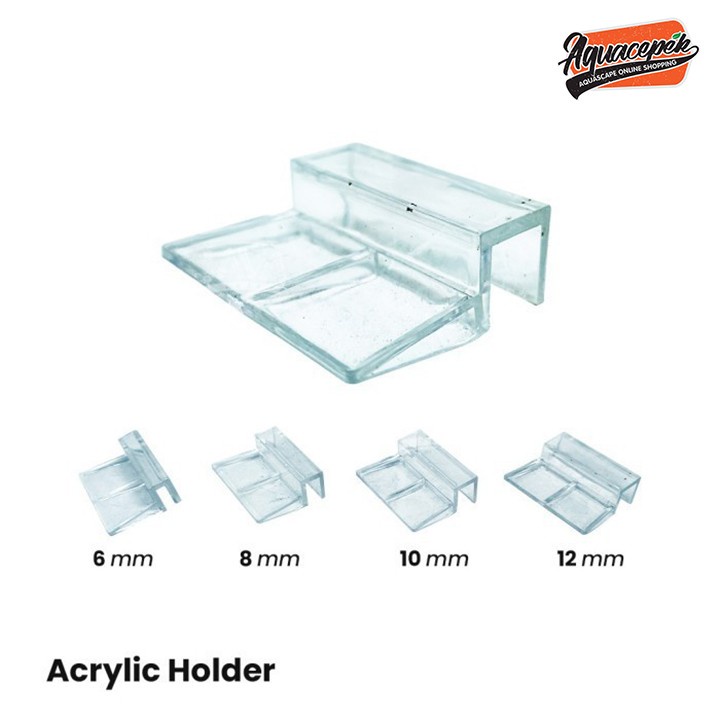 BRACKET COVER 10MM AQUARIUM RIMLESS