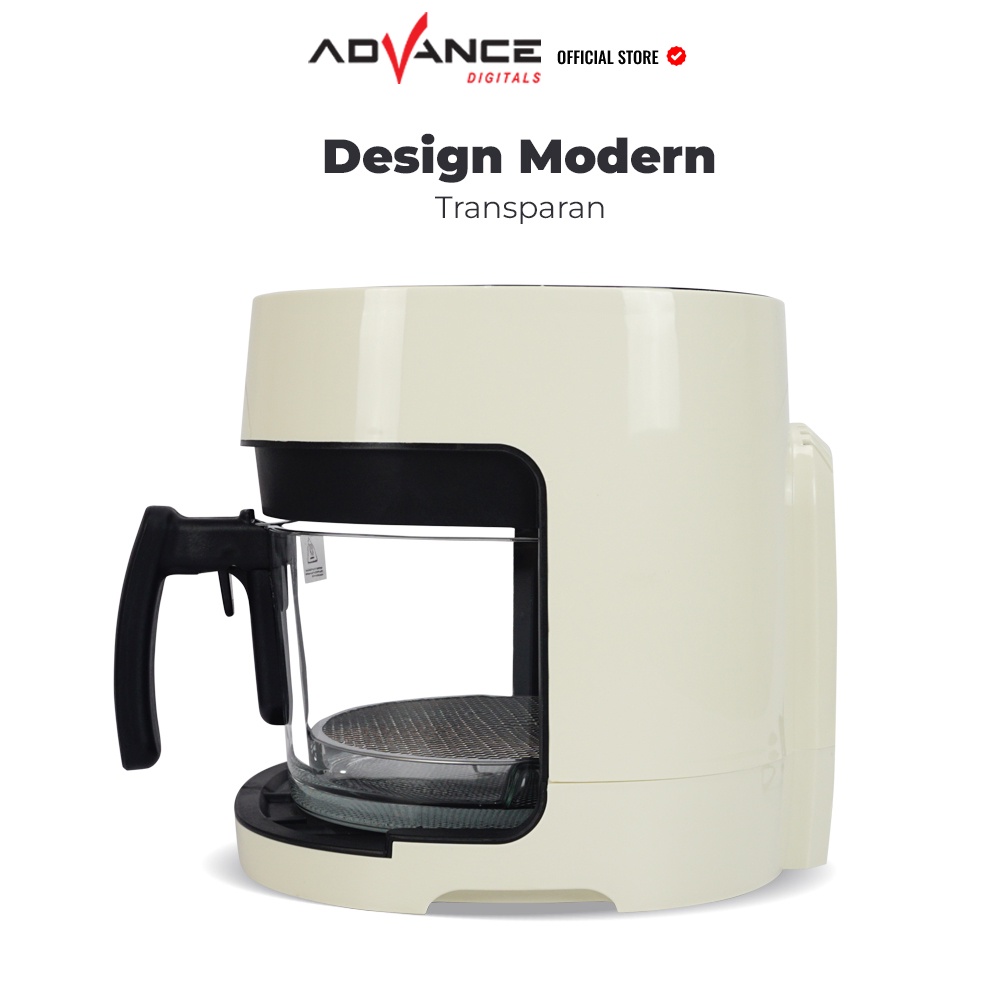 ADVANCE Air Fryer Digital ADF-38DW 3.8L Mesin Penggoreng Tanpa Minyak Anti Lengket Low Watt