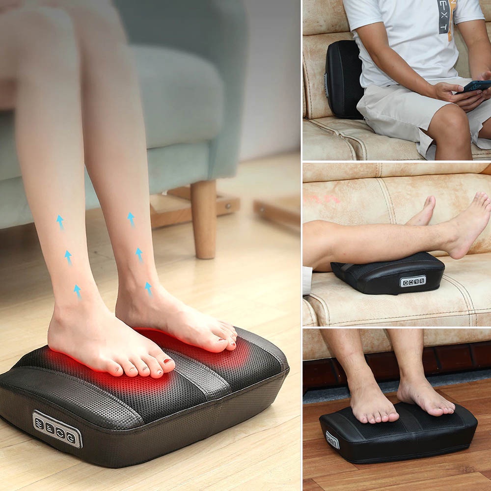 Alat Pijat Refleksi Kaki Mode Hangat / Massage Cushion Alat Pijat Kaki Elektrik P281