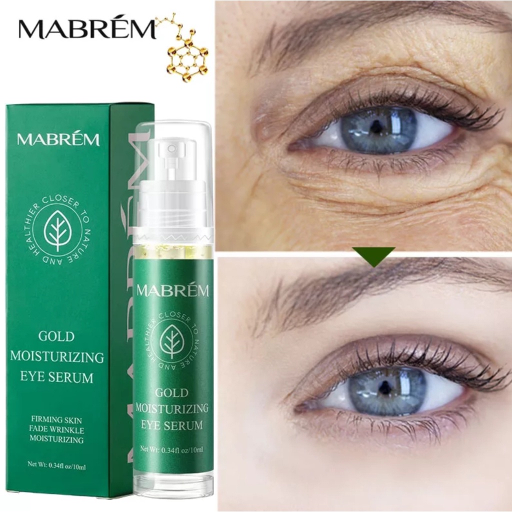 ORI MABREM 22K GOLDEN Eye Serum/Serum Mata Anti Kerut Mata Panda Kantung Mata/Serum Penghilang Mata 