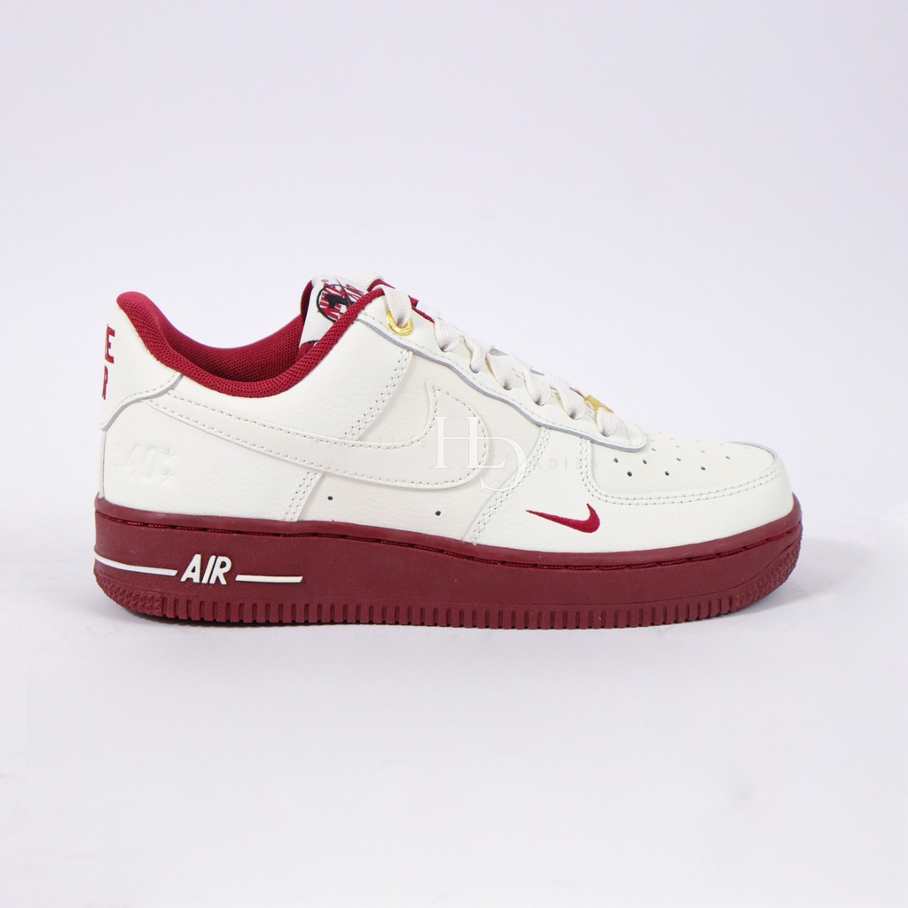 Nike Air Force 1 Low SE Sail Team Red (W) DQ7582-100 100% Original