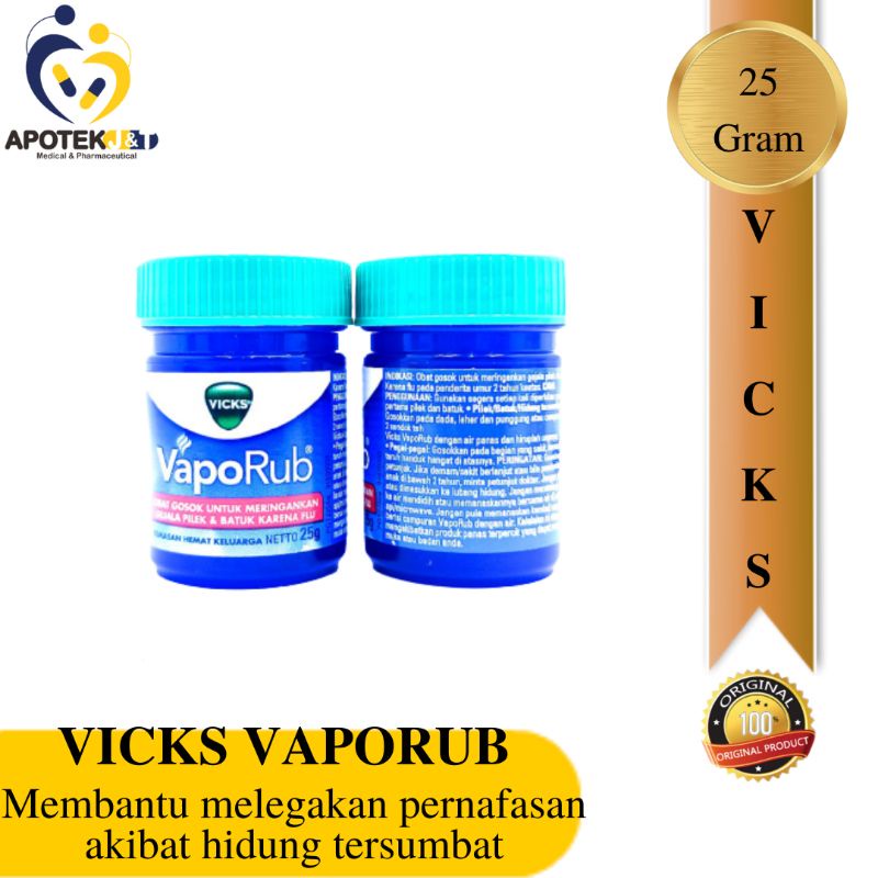 VICKS VAPORUB 25GR