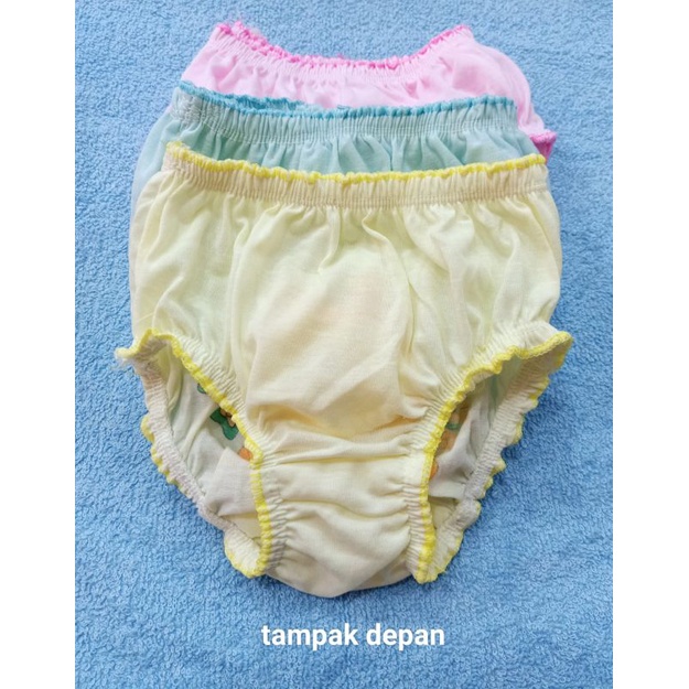 Rok Celana Bayi Aplikasi Motif Lucu 6M - 3thn Murah isi 6pc