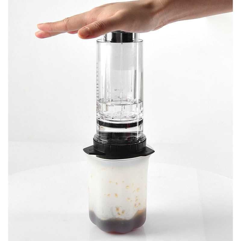 DELTER Set Alat Pembuat Kopi French Press Coffee Maker - T100