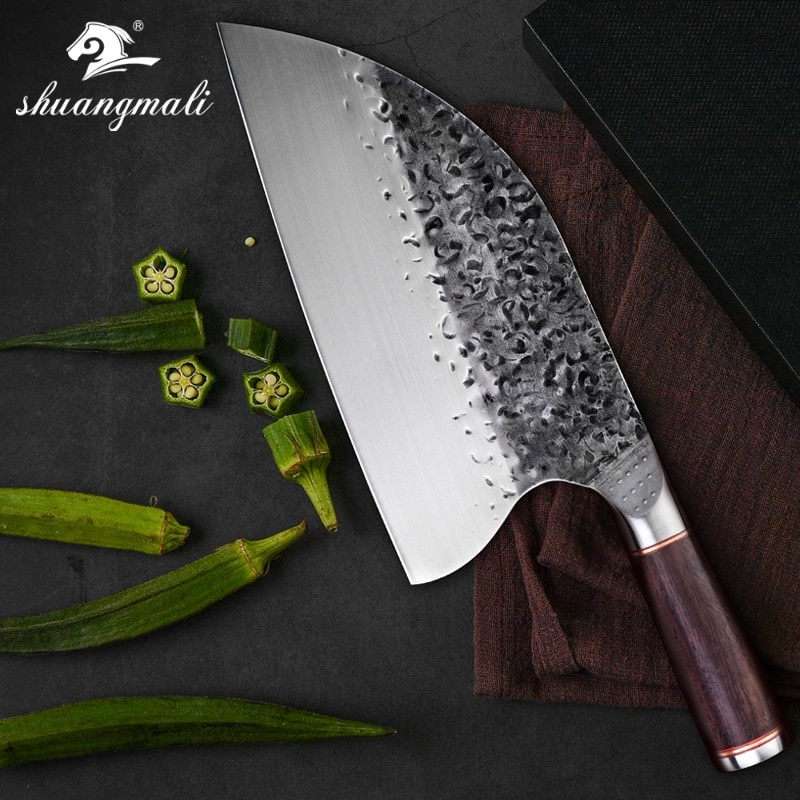 XITUO PISAU DAGING DAMASKUS PISAU DAPUR CHEF KNIFE CLEAVER WIDE 8 INCH PISAU DAGING DAMASKUS NW