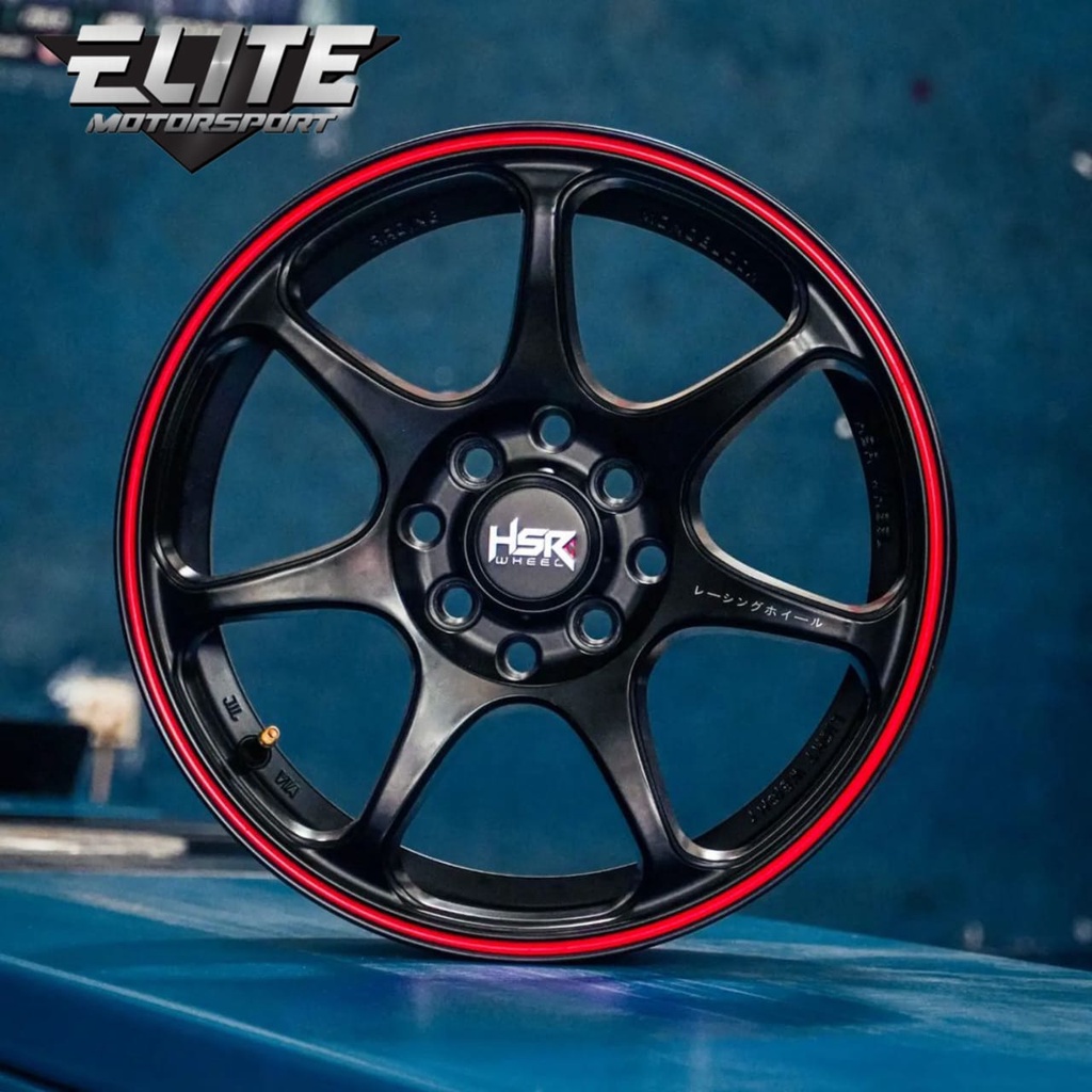Velg HSR SEBUNSUTA Ring 16 Lebar 6,5 Lubang 4 velg Mobil Agya Ayla Avanza