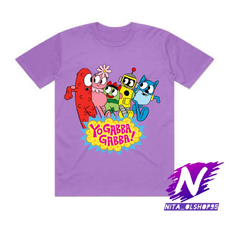 baju anak kaos anak yo gabba gabba