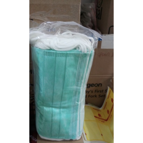 Pokana 3ply Earloop Surgical  Face Masker isi30pc Masker dewasa / masker medis