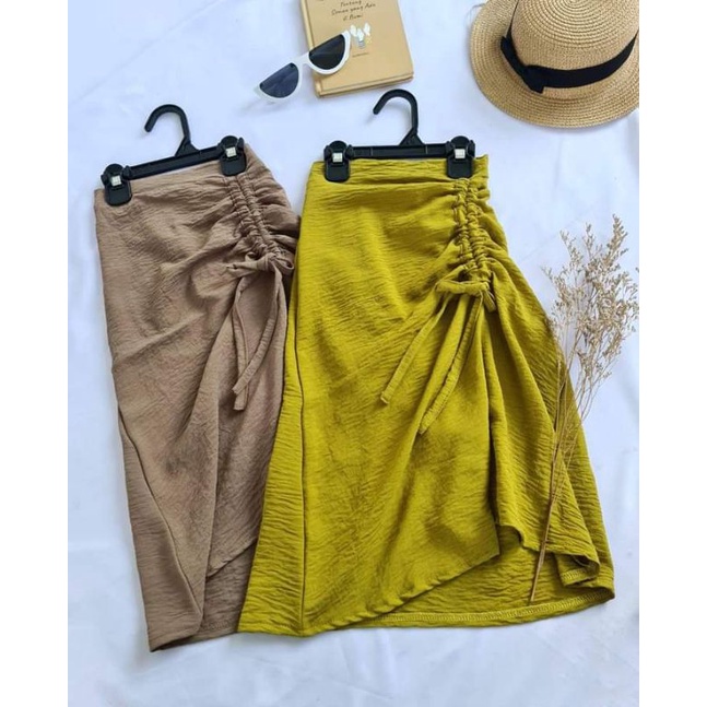 ROK SERUT CRINKLE Airflow KERUT Anak Perempuan L 4-5 Tahun