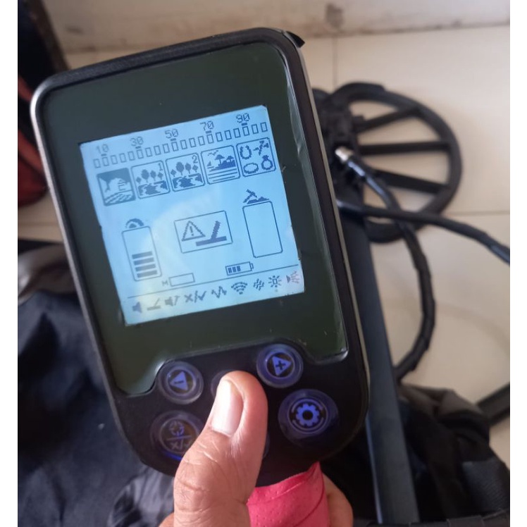 METAL DETEKTOR EMAS Nokta Makro Simplex+  Kondisi Normal dan Terawat