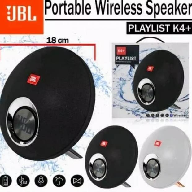 BARANG TERUPDATE Speaker Bluetooth JBL K4+ PLAYLIST WIRELESS ORIGINAL 3181 ㆇ