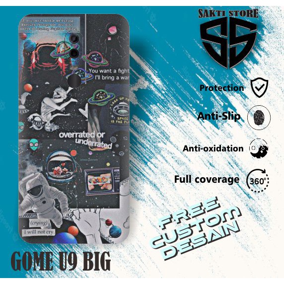 SkinCase Premium Buy1 Get 1 Handphone Gome U9 BIG Bisa Req motif