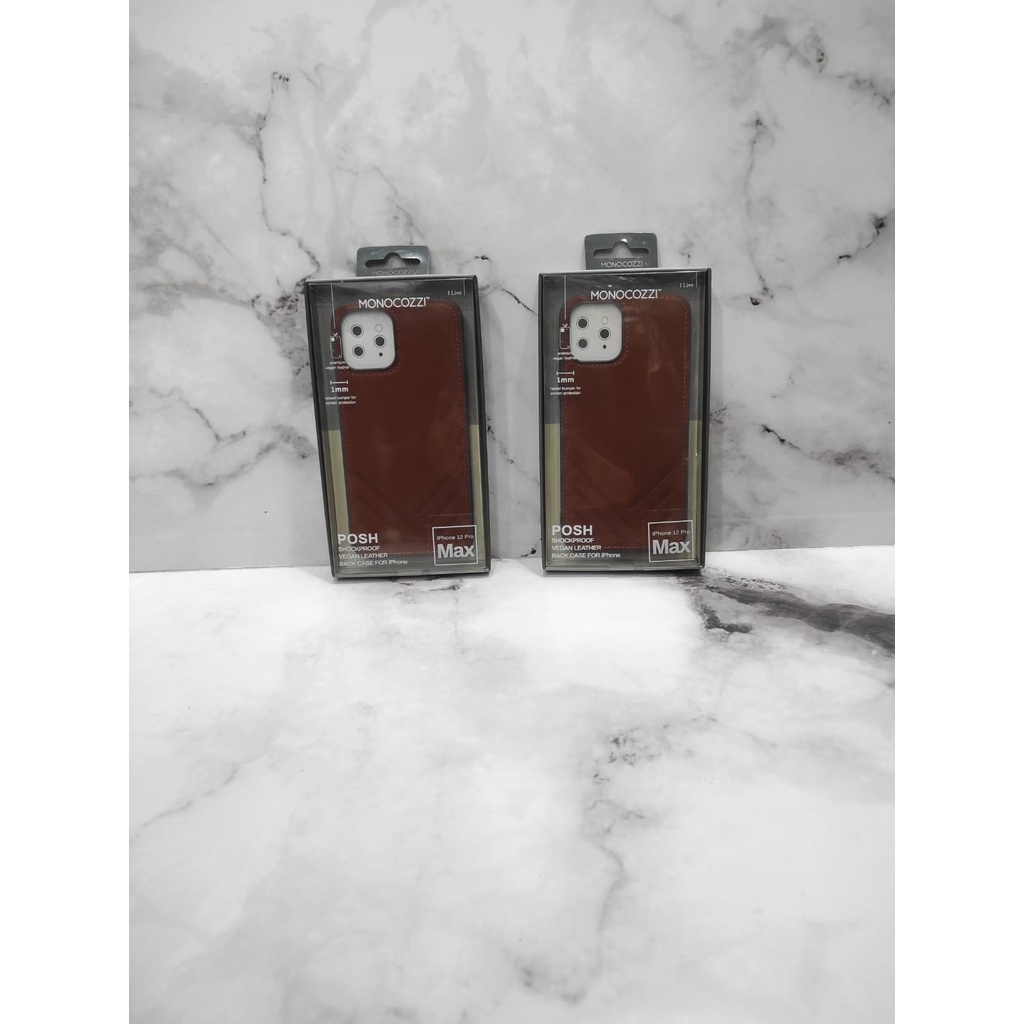 Monocozzi Posh Shockproof case Leather Iphone
