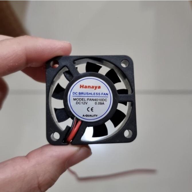 Kipas Fan Cooling Pendingin 12V DC Kipas panel Brushless 4x4 cm