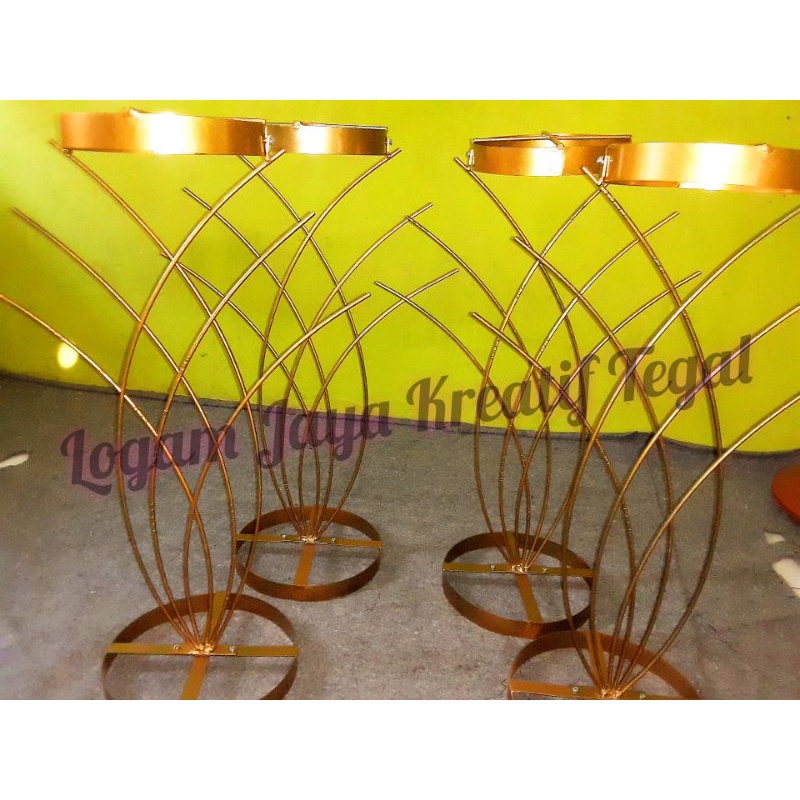 Standing Flower Dekorasi Pernikahan backdrop dekor wedding