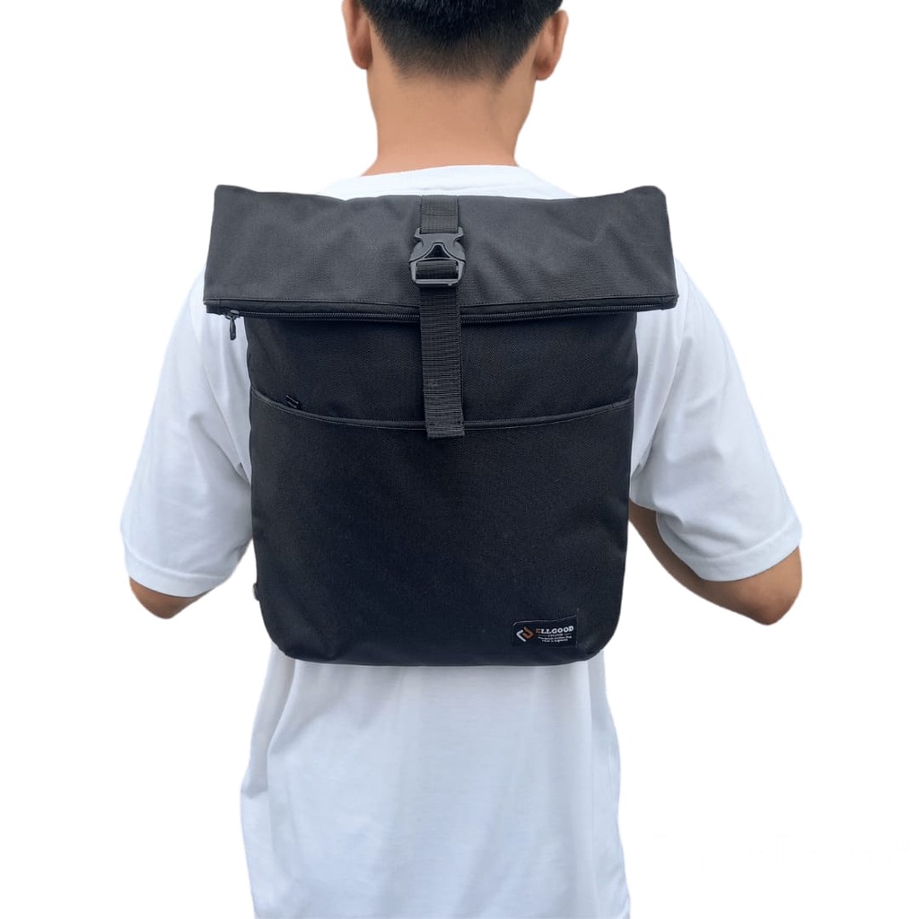 Ellgood Projeck Tas Laptop Backpack Multifungsi Pria  Wanita ballmon