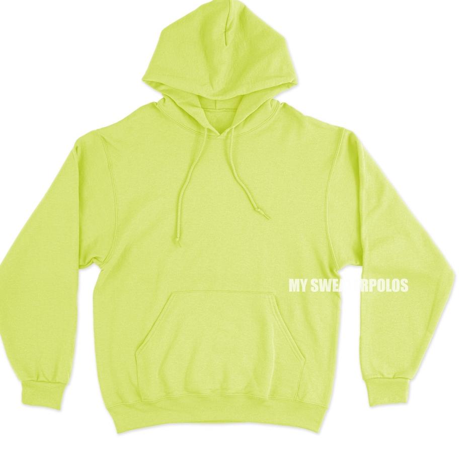 Menarik MY SWEATERPOLOS - Hoodie Jumper Polos Hijau Neon