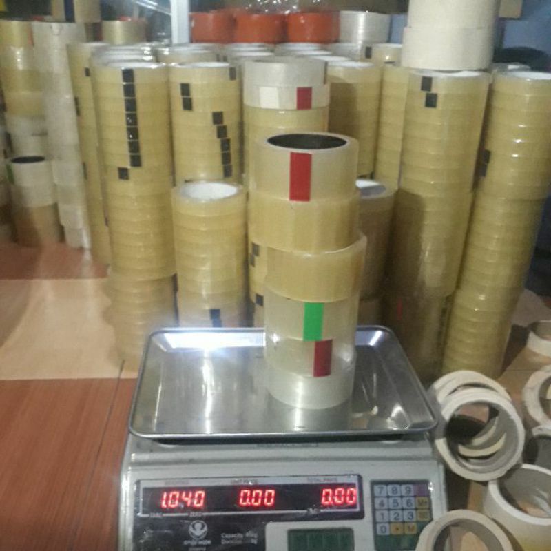 lakban bening kiloan murah