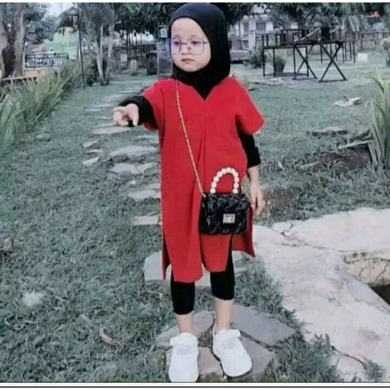 LONG NAGITA ANAK USIA 3-12 thn/LONG SQUARE ANAK