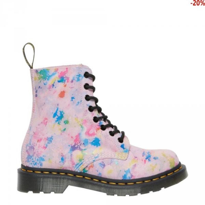 Jual Dr MARTENS 1460 PASCAL Confetti Rainbow Burst ORIGINAL 100% ...