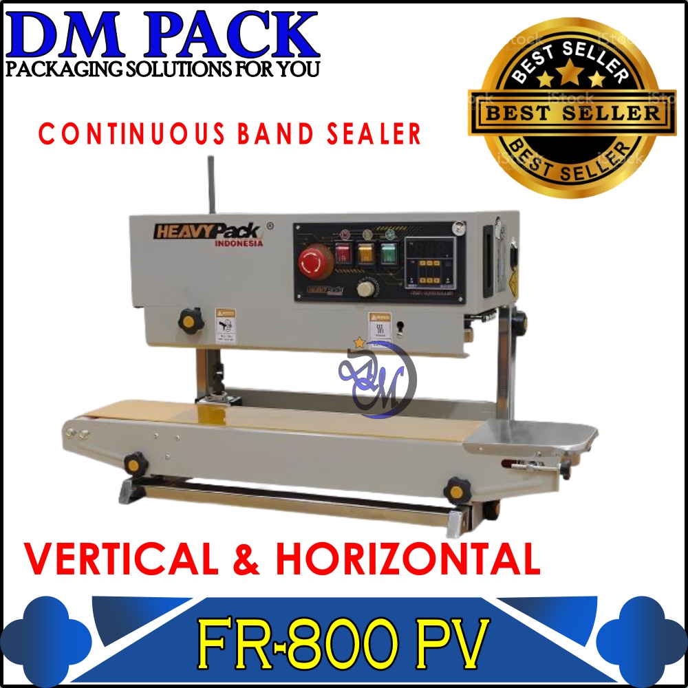 FR-800 PV Mesin pengemas / Penyegel plastik alumunium foil