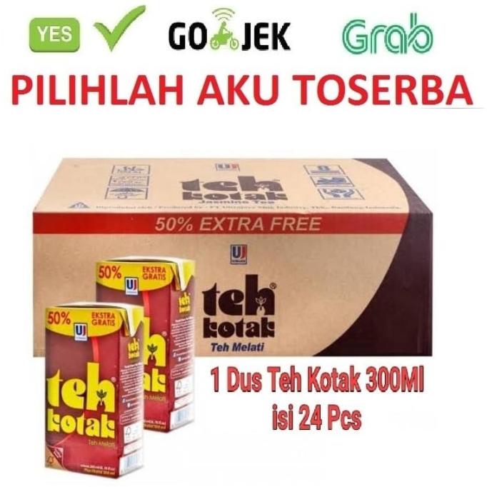 

TEH KOTAK ULTRA JASMINE 300 ML - ( 1 DUS ISI 24 )