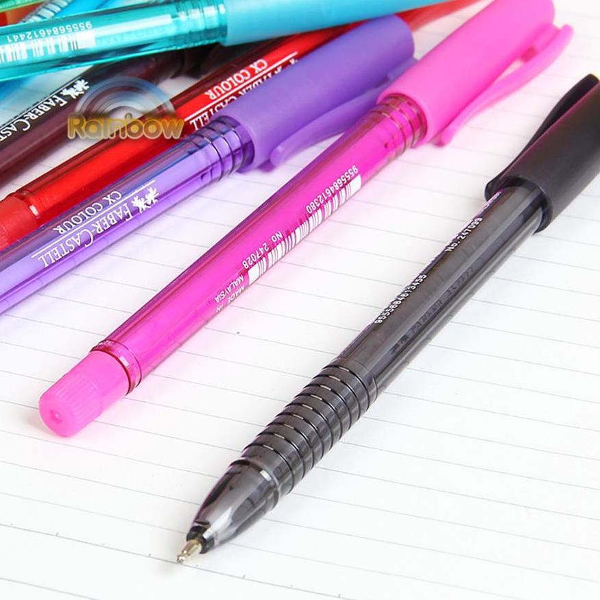 

Special!! 1 PACK ISI 12 Pulpen Tripen Faber Castell Ballpoint Bolpen TINTA Hitam 0.7 mm PENA TRIPEN ,,