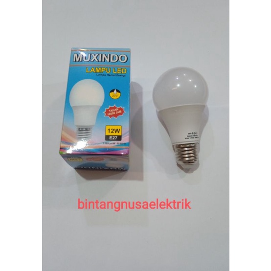 Muxindo Lampu LED Bulb Hemat Energi Murah/ Lampu Dop LED Bulb Hemat Energi Murah/ Lampu Pijar LED Bulb Hemat Energi Murah