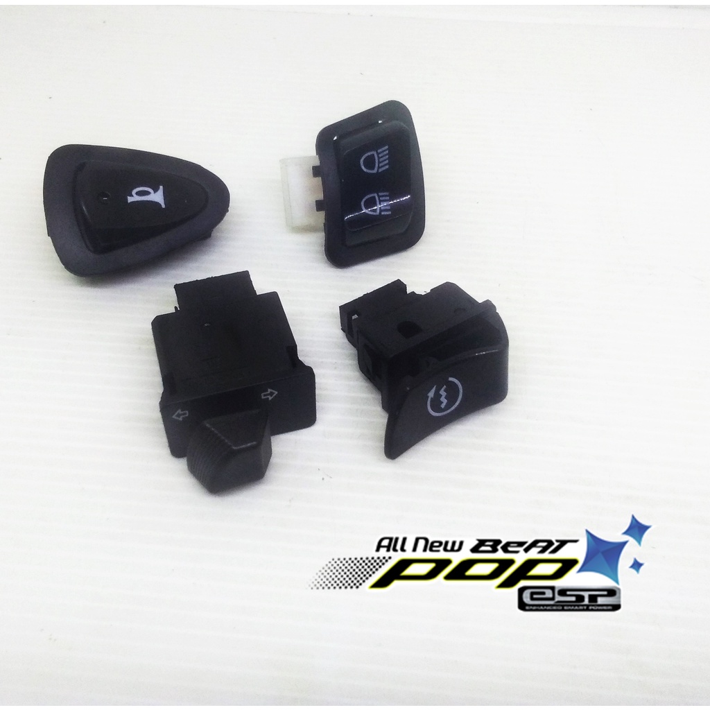 Tombol Saklar Set Hazard Beat esp/Beat pop/Vario 125F1 Lampu LED/Scoopy ESp/Revo 110 F1/Supra X 125 F1 New
