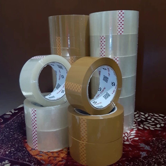 

HUSUS GOJEK/GRAB 1DUS=72ROL PROMO LAKBAN 45 MM X 100 YARD HOKI HP TAPE