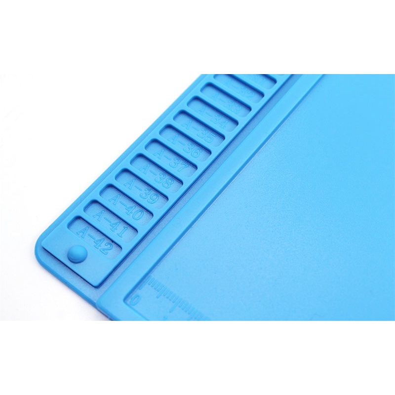 Karpet Matras Alas Service - Alas Matras Anti Static Silikon Soldering Mat Heat Resistant - Alas Matras Silicone Soldering Mats Pad Insulator Heat Resistant