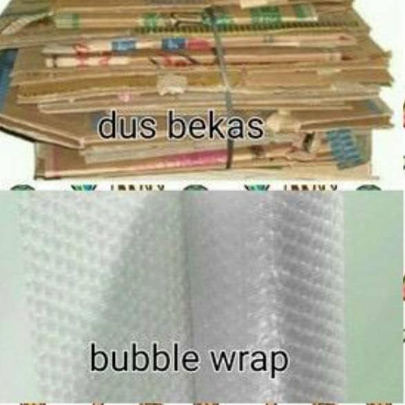 

♘ Extra Bubble Wrap dan Kardus Bekas Khusus Pengaman Produk ゕ