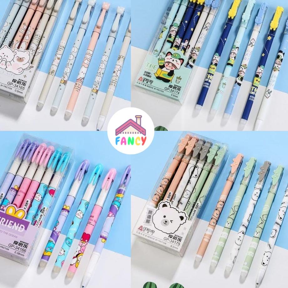 

(G-97☎) [GROSIR] 1 LUSIN Bolpen/ Pulpen Hapus/ Pena Bisa Di Hapus Aodemei/ ZI XIN/ + GANTUNGAN BONEKA ISI 12 PCS murah