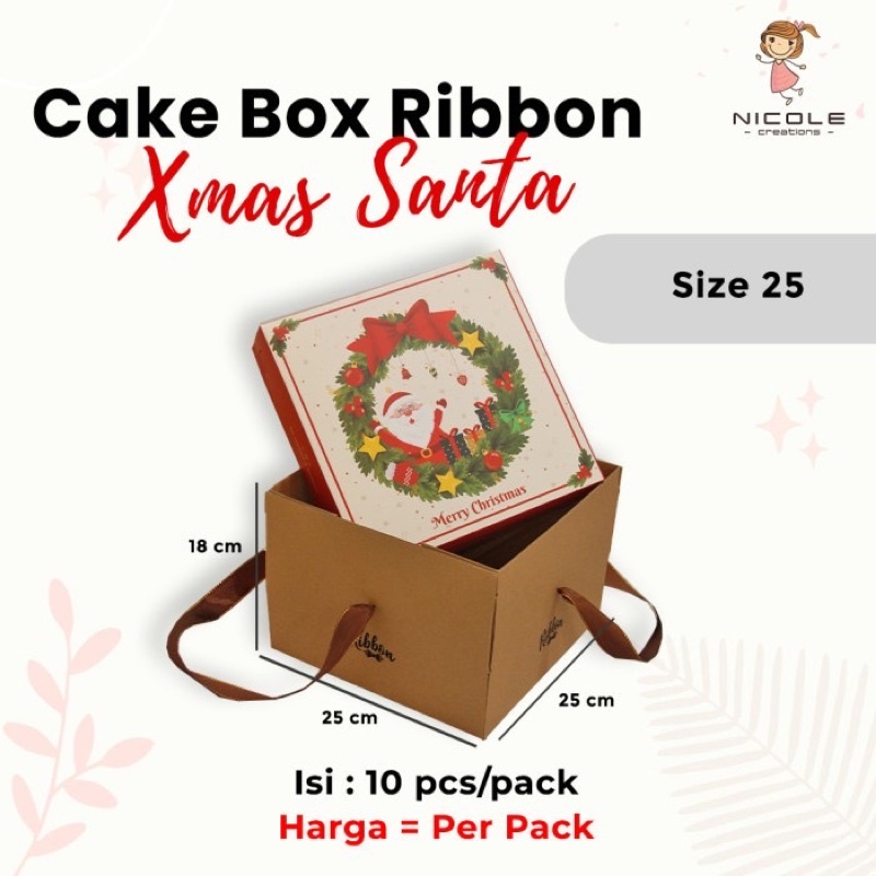 

Box kue natal / box hampers natal