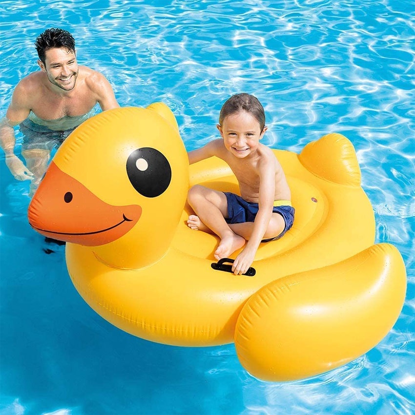 Intex Duck Ride-On Floaties 147x147x81cm Pelampung Renang Bebek JUMBO