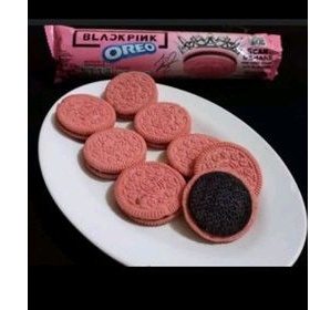 

oreo black pink ready stok