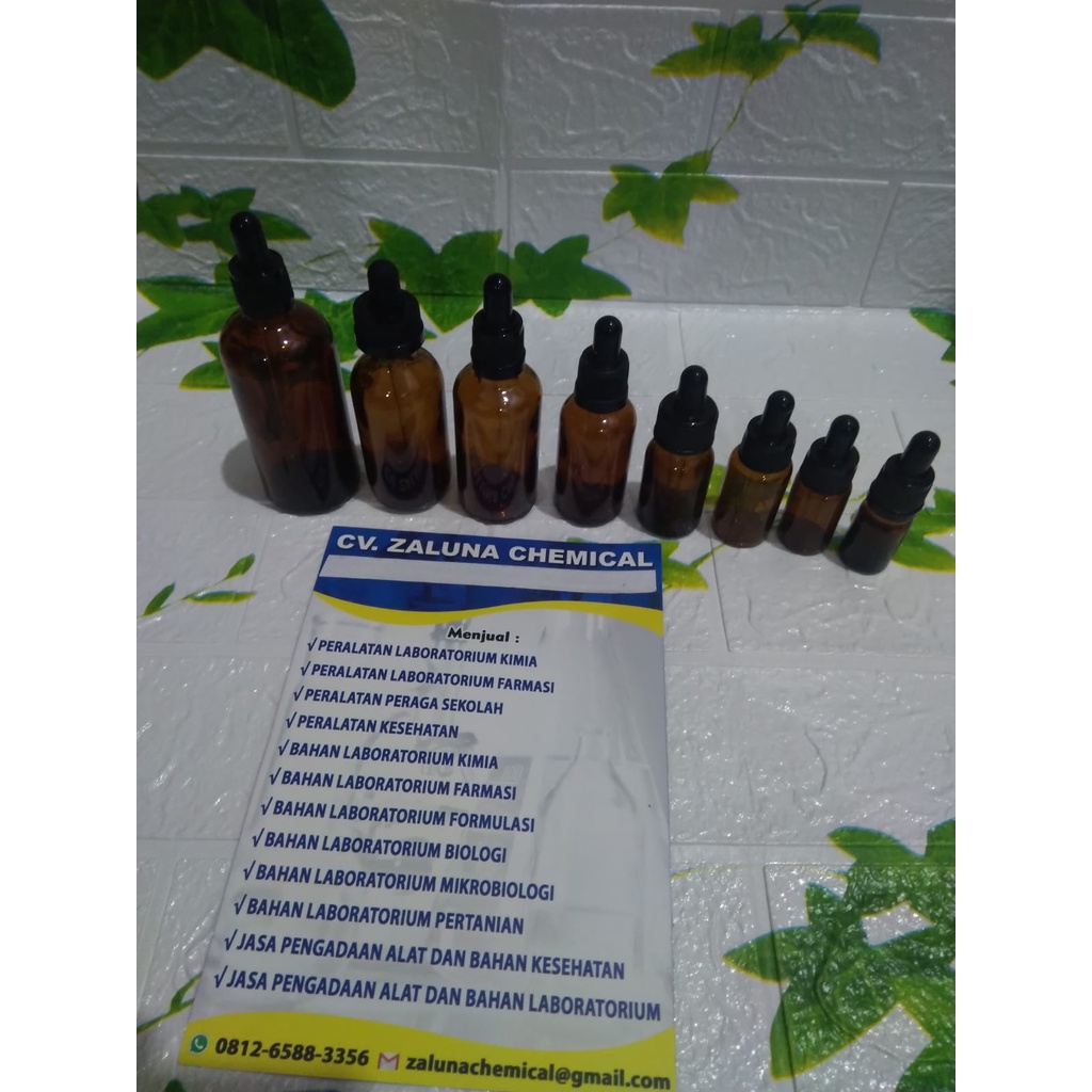 Botol tetes mata / botol kaca pipet / Botol Pipet/ botol serum