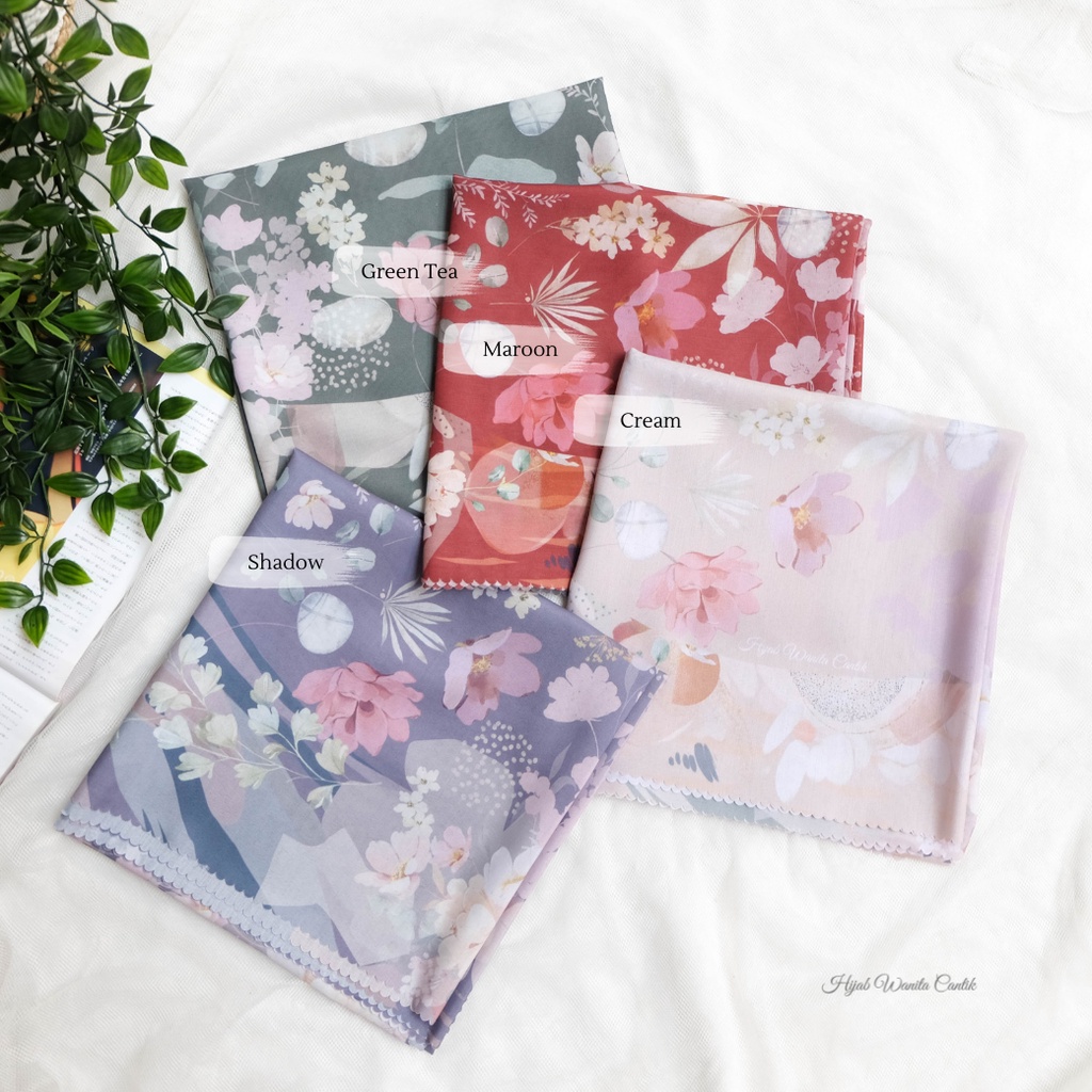 Hijabwanitacantik - Gera Scarf | Bahan  Linea voal yang tebal dan anti licin
