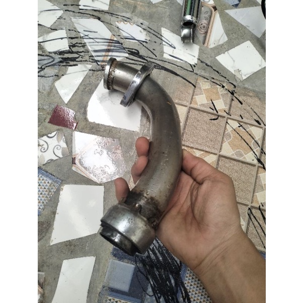 leher knalpot RX king original copotan