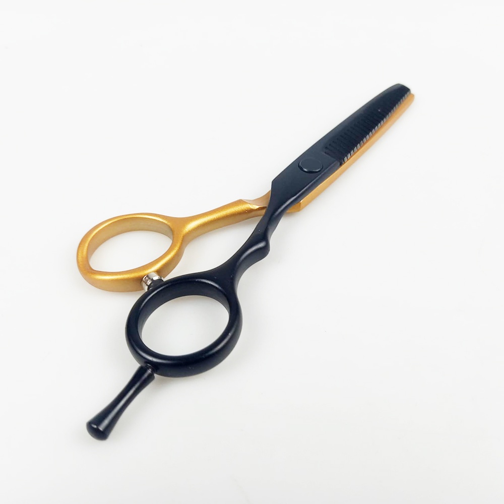 Gunting Rambut Profesional Sasak Flat Cut Trim Hairdressing Hair Thinning Scissors Salon Professional Pria Wanita Barber Hairdressing Scissors Thinning Stainless Steel