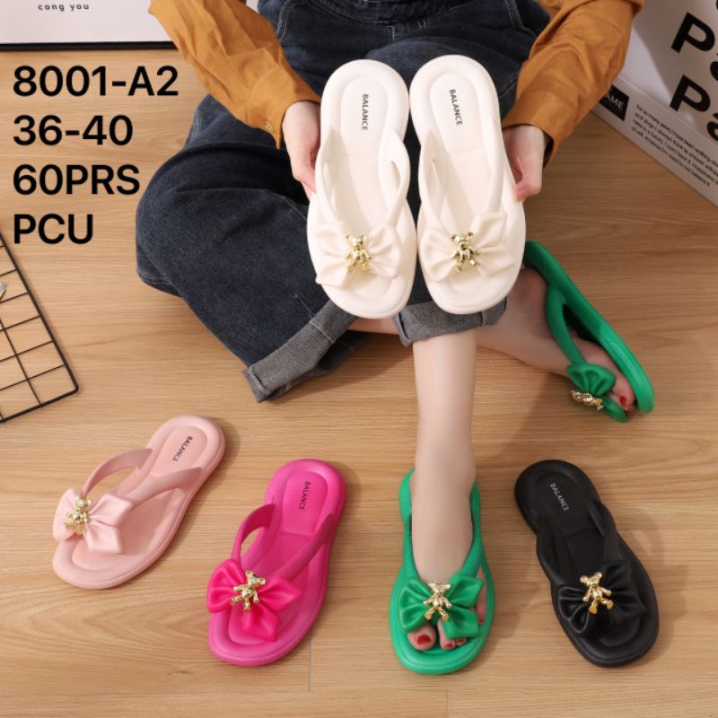 Sendal Jepit Jelly Wanita import gaya Korea