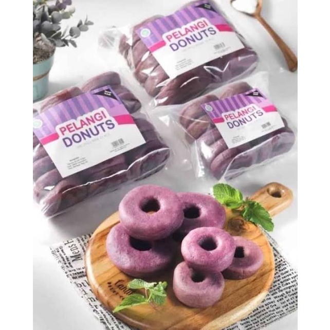 

Donat kentang ubi ungu